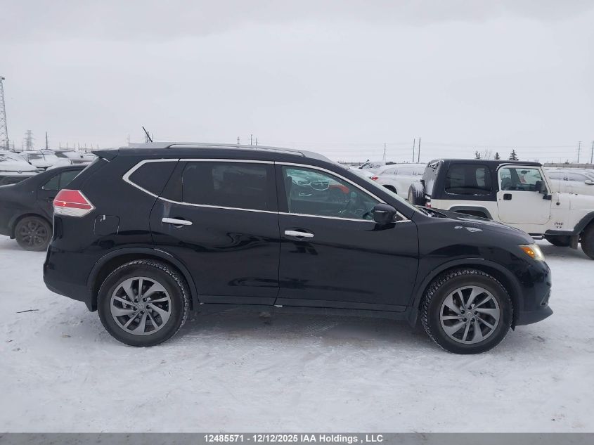 2015 Nissan Rogue S/Sl/Sv VIN: 5N1AT2MV6FC807025 Lot: 12485571