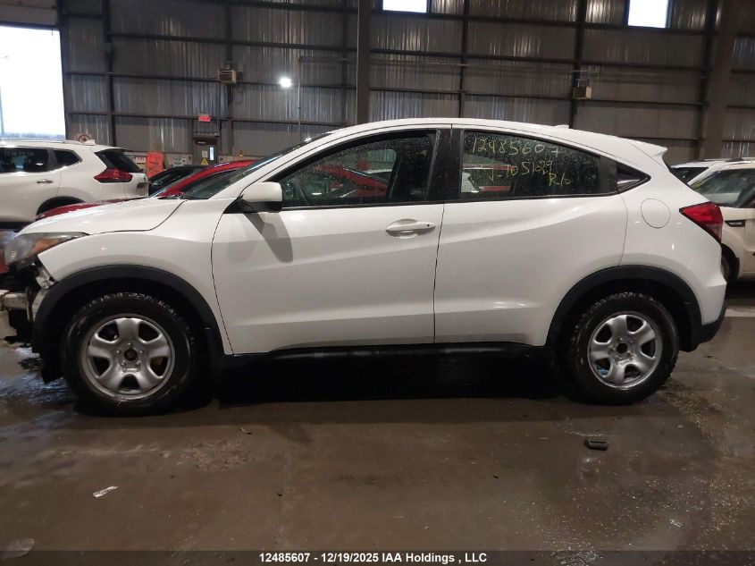 2016 Honda Hr-V Lx VIN: 3CZRU5H32GM105129 Lot: 12485607