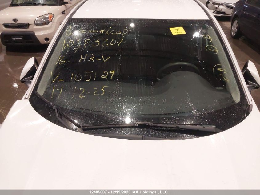 2016 Honda Hr-V Lx VIN: 3CZRU5H32GM105129 Lot: 12485607