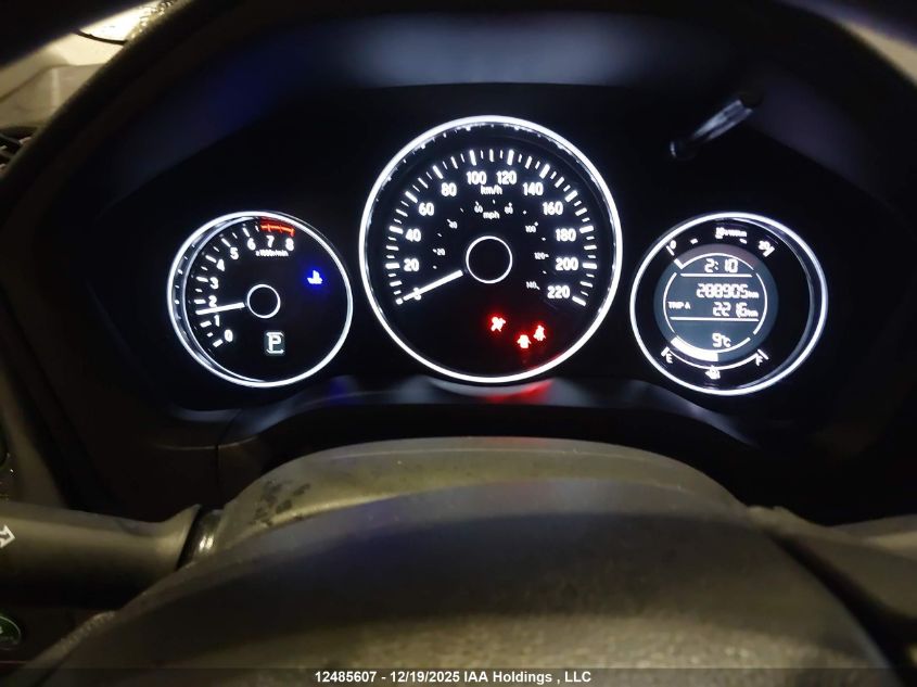 2016 Honda Hr-V Lx VIN: 3CZRU5H32GM105129 Lot: 12485607