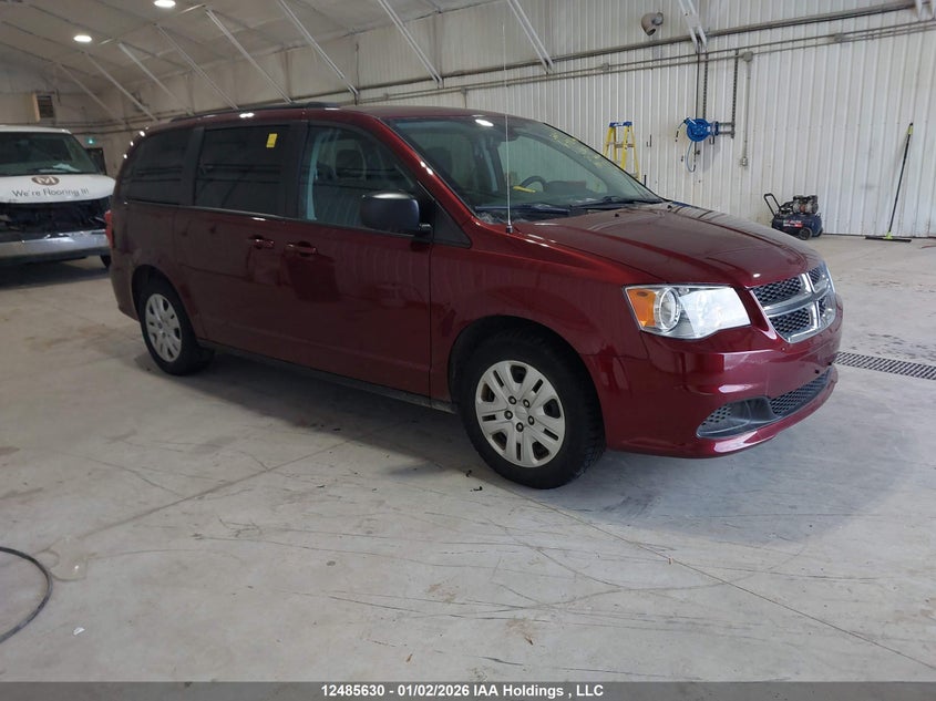 2C4RDGBG6LR256412 2020 Dodge Grand Caravan Se auction photo 1