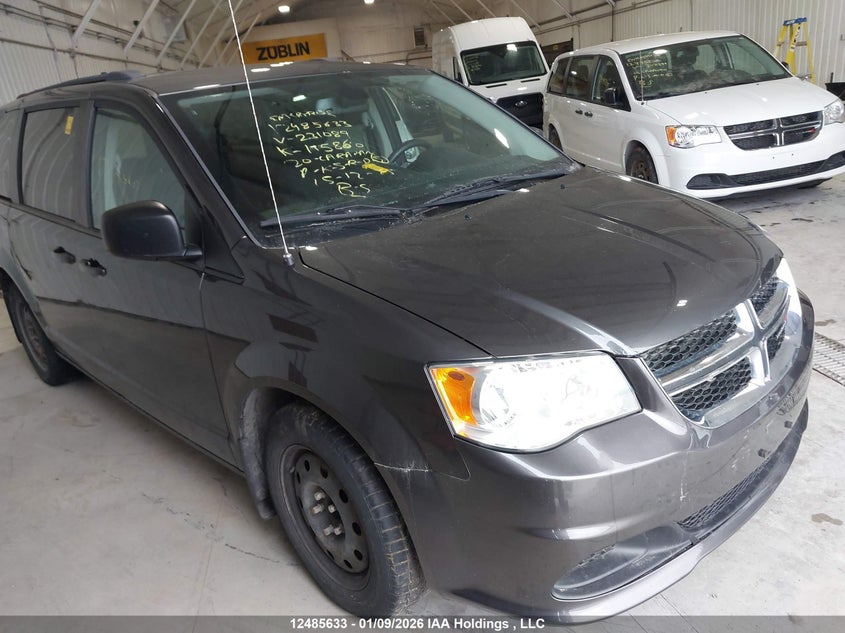 2C4RDGBGXLR231089 2020 Dodge Grand Caravan Se auction photo 1