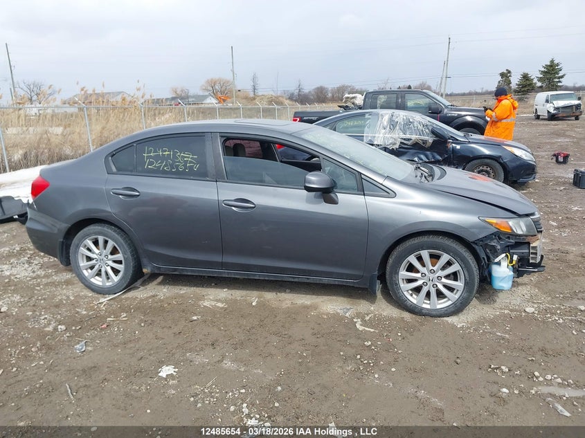 2012 Honda Civic Ex VIN: 2HGFB2F53CH031540 Lot: 12485654