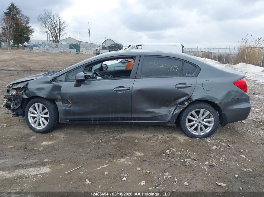 2012 Honda Civic Ex VIN: 2HGFB2F53CH031540 Lot: 12485654