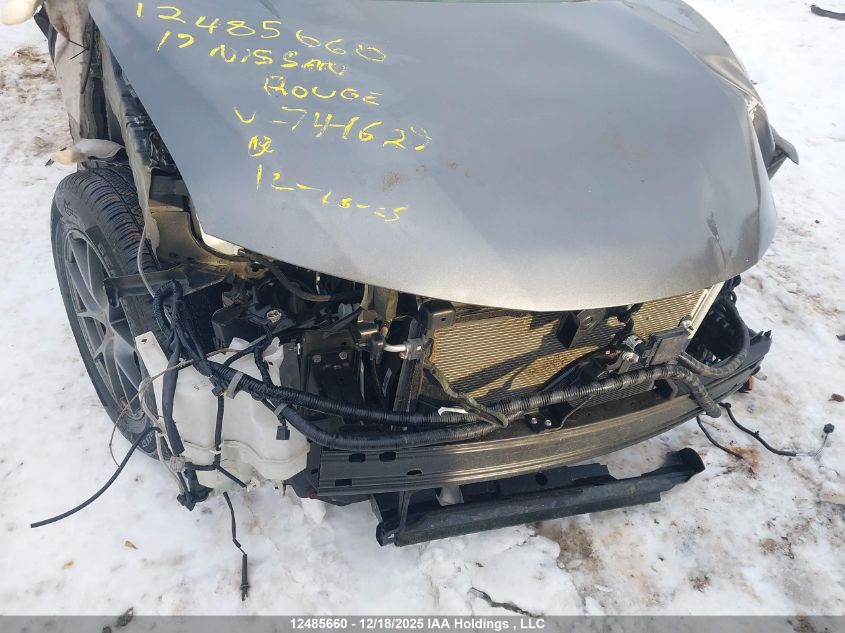 2019 Nissan Rogue S/Sl/Sv VIN: 5N1AT2MV0KC741629 Lot: 12485660