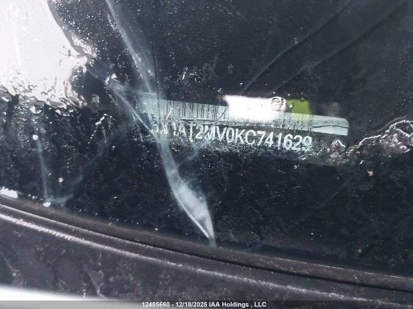 2019 Nissan Rogue S/Sl/Sv VIN: 5N1AT2MV0KC741629 Lot: 12485660