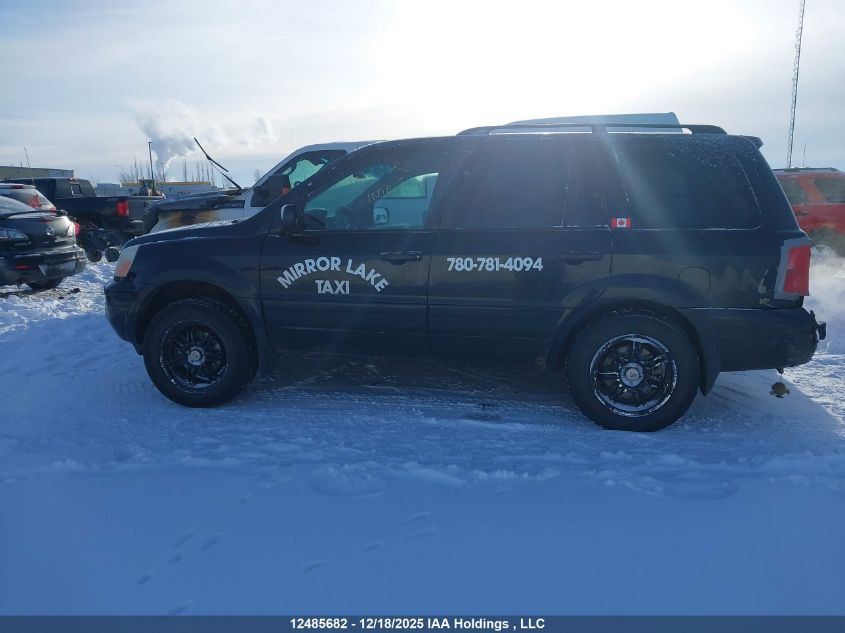 2005 Honda Pilot Exl VIN: 2HKYF185X5H004011 Lot: 12485682