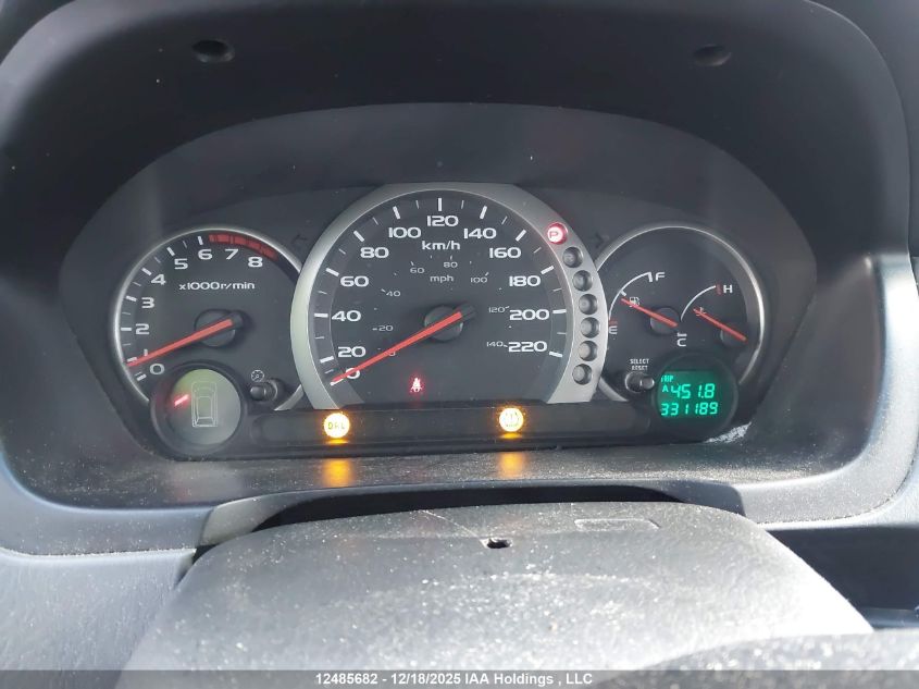 2005 Honda Pilot Exl VIN: 2HKYF185X5H004011 Lot: 12485682