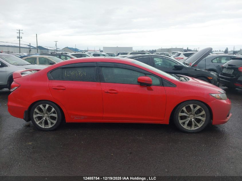 2015 Honda Civic Si Si VIN: 2HGFB6E52FH200931 Lot: 12485754