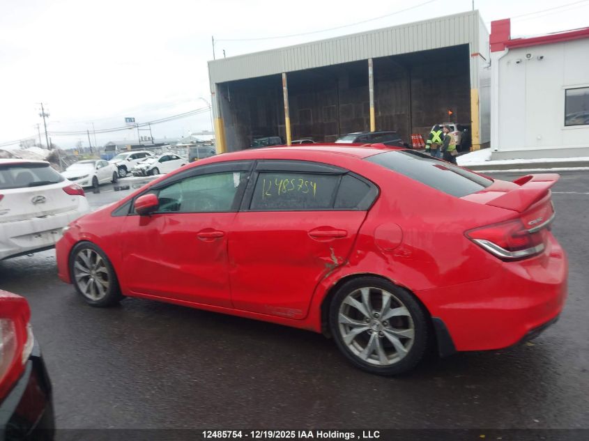 2015 Honda Civic Si Si VIN: 2HGFB6E52FH200931 Lot: 12485754