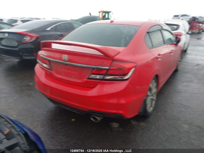 2015 Honda Civic Si Si VIN: 2HGFB6E52FH200931 Lot: 12485754