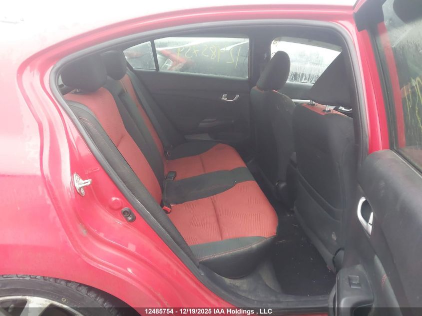 2015 Honda Civic Si Si VIN: 2HGFB6E52FH200931 Lot: 12485754