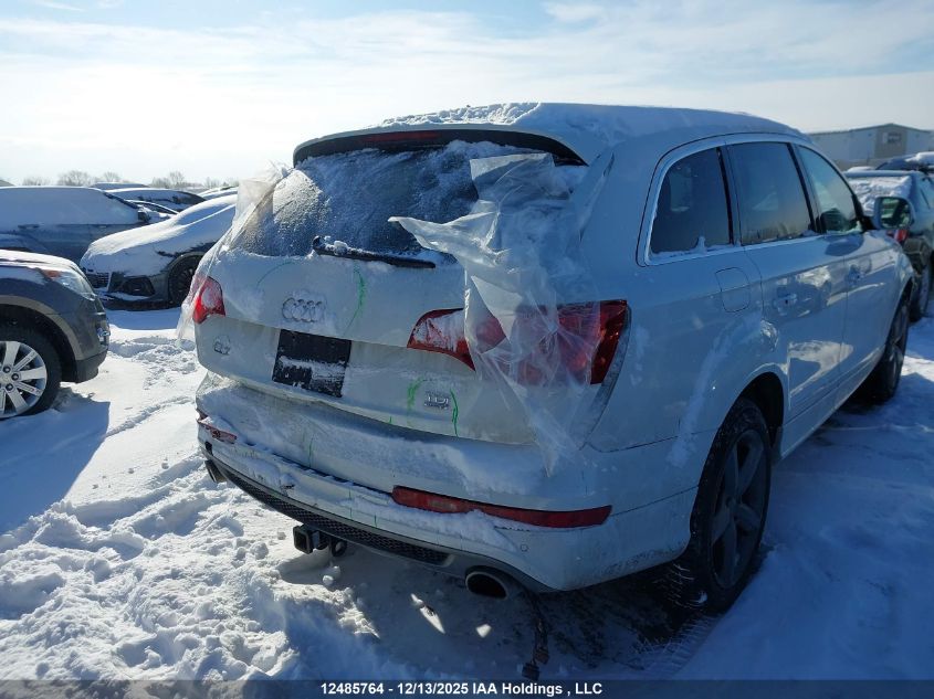 2015 Audi Q7 3.0 Tdi Vorsprung Edition VIN: WA1WMCFE6FD005735 Lot: 12485764