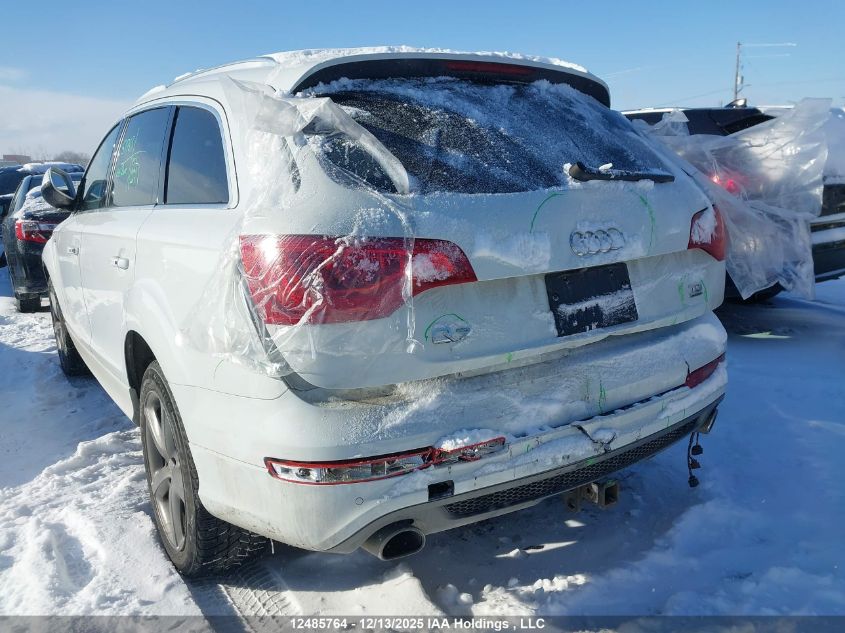 2015 Audi Q7 3.0 Tdi Vorsprung Edition VIN: WA1WMCFE6FD005735 Lot: 12485764