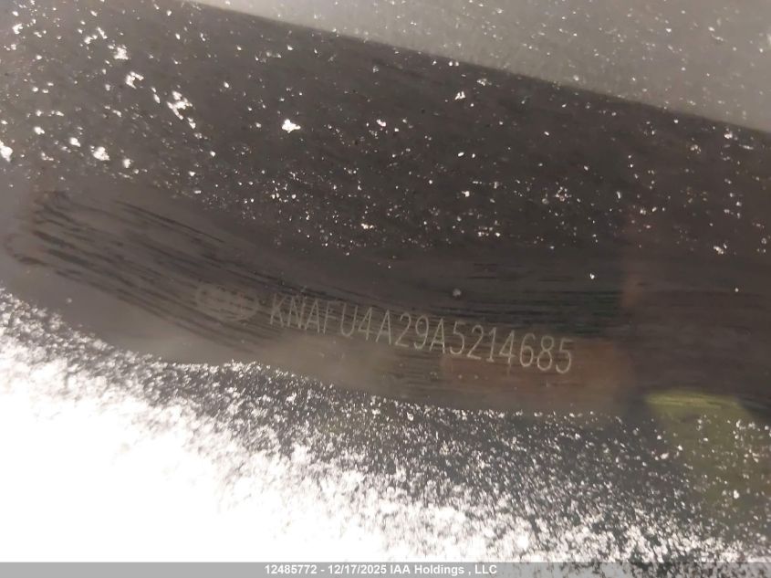 2010 Kia Forte 2.0L Ex VIN: KNAFU4A29A5214685 Lot: 12485772