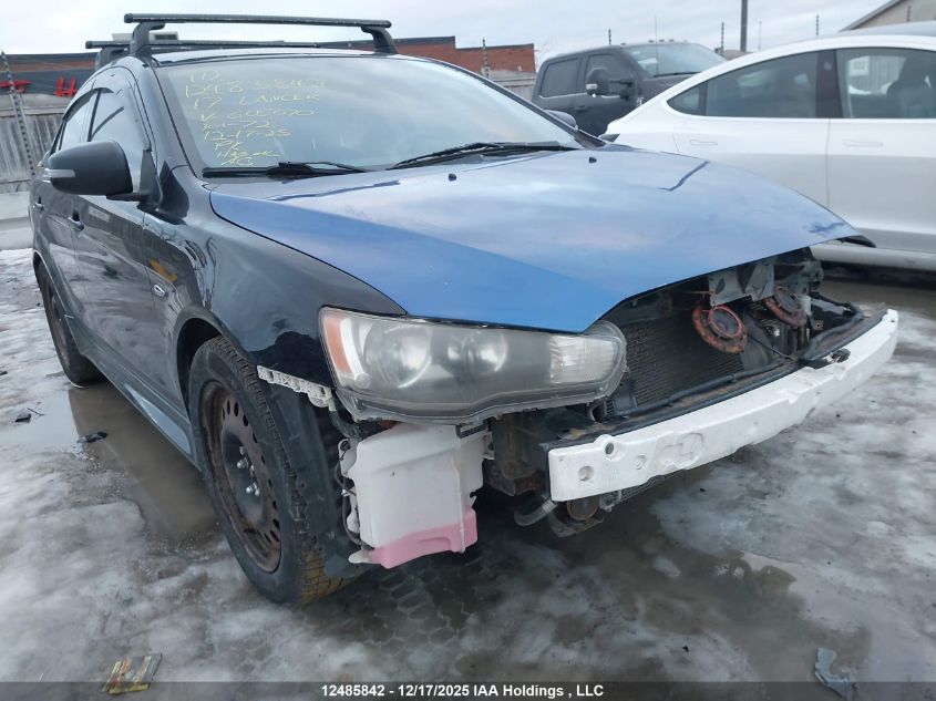 2017 Mitsubishi Lancer Es/Gts/Se Anniversary Edition/Se Black Edition/Se Ltd VIN: JA32V2FW3HU605070 Lot: 12485842