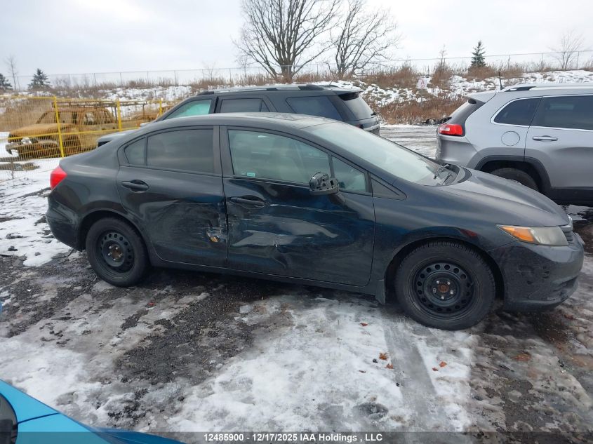 2012 Honda Civic Ex VIN: 2HGFB2F5XCH002357 Lot: 12485900