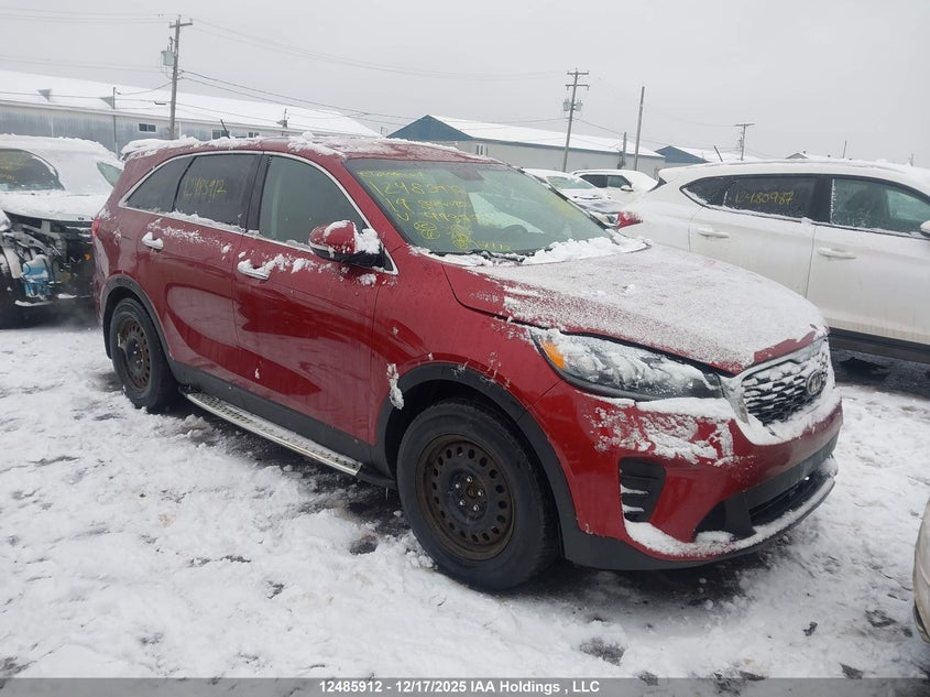 5XYPG4A32KG493770 2019 Kia Sorento 2.4L Lx auction photo 1