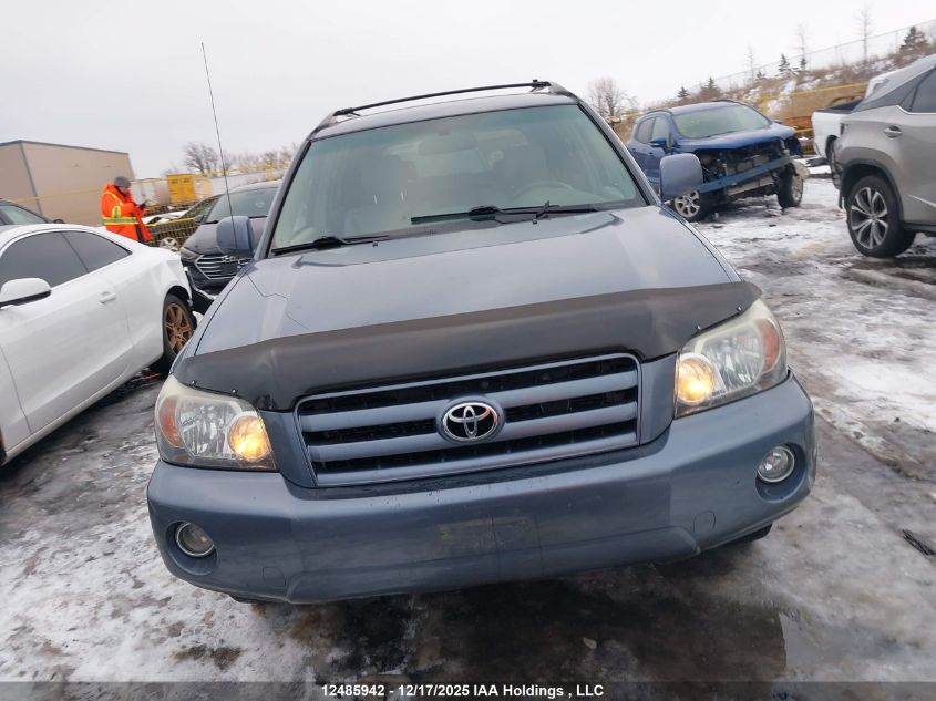 2006 Toyota Highlander Limited VIN: JTEHP21A960136567 Lot: 12485942