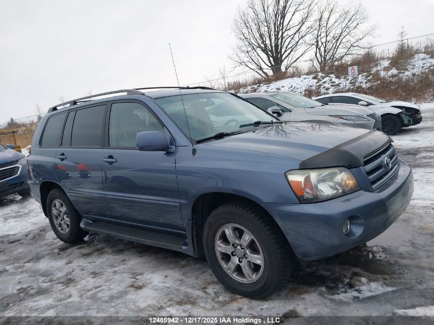 2006 Toyota Highlander Limited VIN: JTEHP21A960136567 Lot: 12485942
