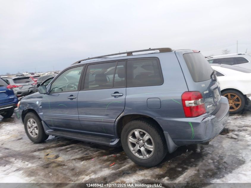 2006 Toyota Highlander Limited VIN: JTEHP21A960136567 Lot: 12485942