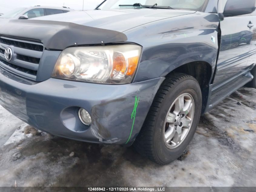 2006 Toyota Highlander Limited VIN: JTEHP21A960136567 Lot: 12485942