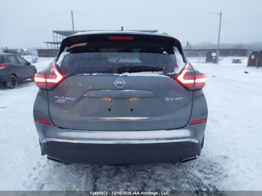 2023 Nissan Murano Sv VIN: 5N1AZ2BS0PC125203 Lot: 12485973