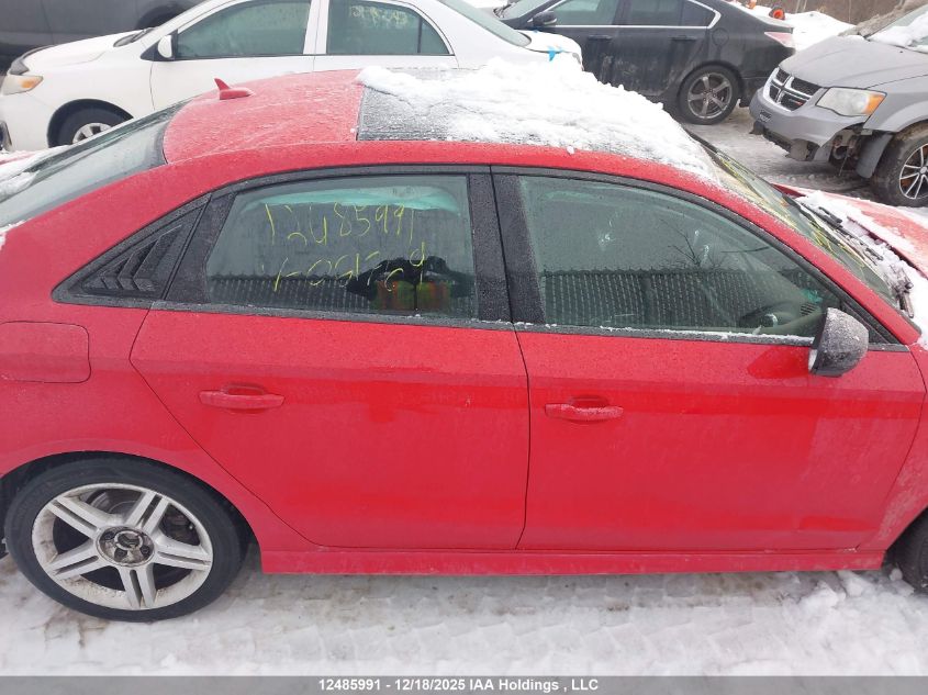 2017 Audi A3 2.0T Progressiv VIN: WAUJ8GFF9H1061769 Lot: 12485991