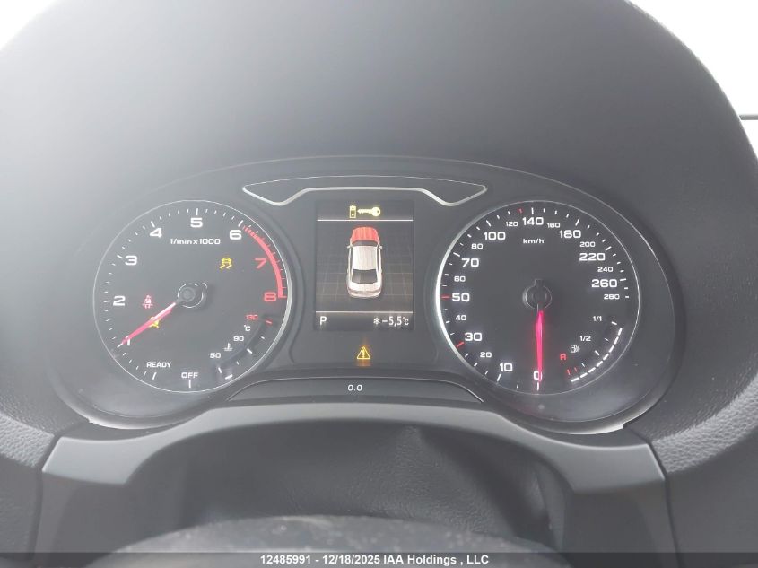 2017 Audi A3 2.0T Progressiv VIN: WAUJ8GFF9H1061769 Lot: 12485991