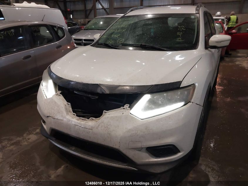 2015 Nissan Rogue VIN: 5N1AT2MT0FC902324 Lot: 12486010