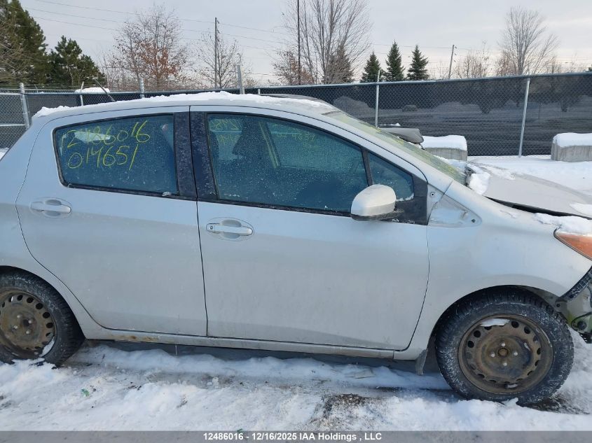 2014 Toyota Yaris Le VIN: VNKKTUD34EA014651 Lot: 12486016