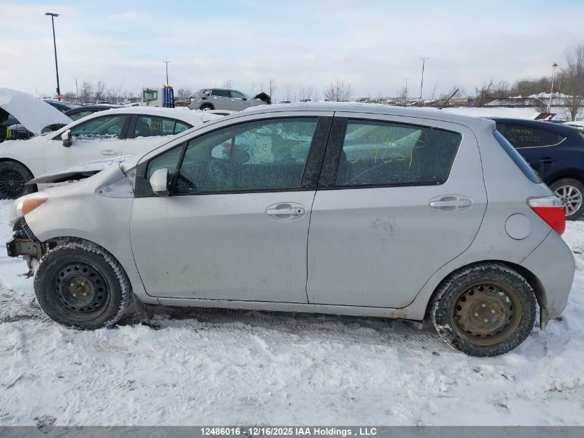 2014 Toyota Yaris Le VIN: VNKKTUD34EA014651 Lot: 12486016