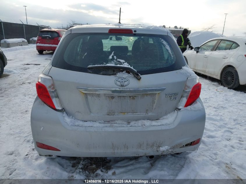 2014 Toyota Yaris Le VIN: VNKKTUD34EA014651 Lot: 12486016