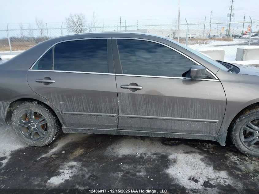 2007 Honda Accord Ex-L/Se VIN: 1HGCM56777A801906 Lot: 12486017