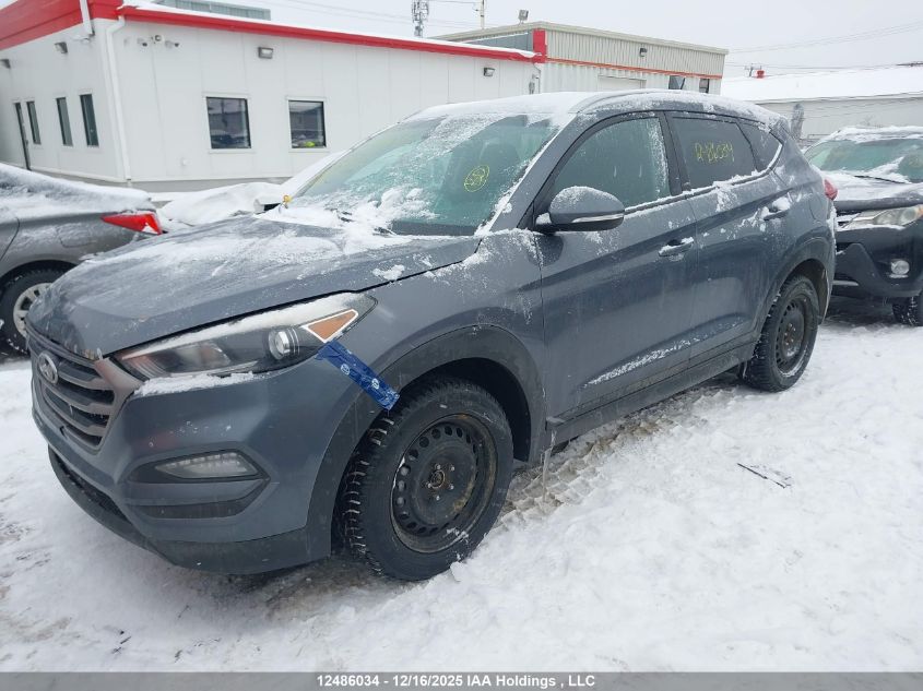 2016 Hyundai Tucson Premium VIN: KM8J3CA41GU196673 Lot: 12486034