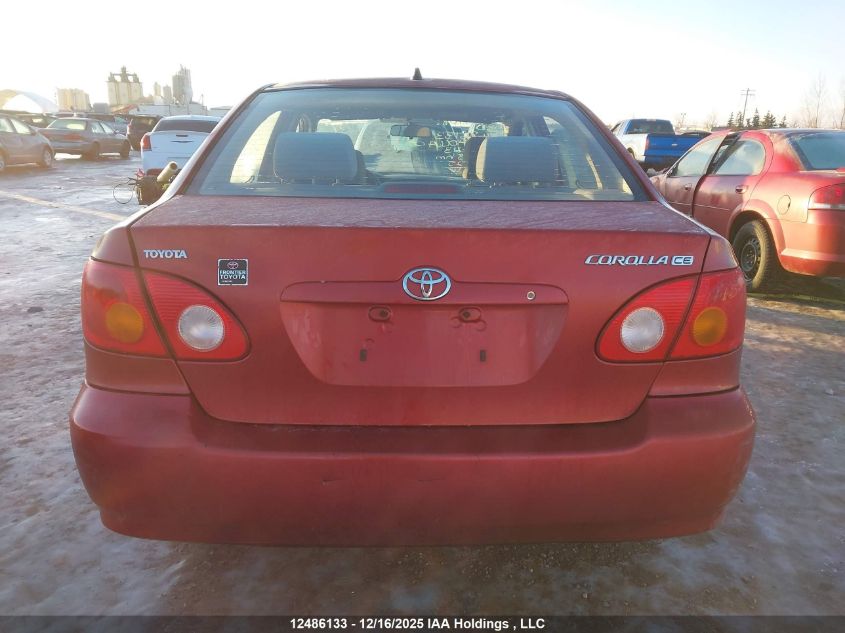 2004 Toyota Corolla Ce/Le/Sport VIN: 2T1BR32E84C817723 Lot: 12486133