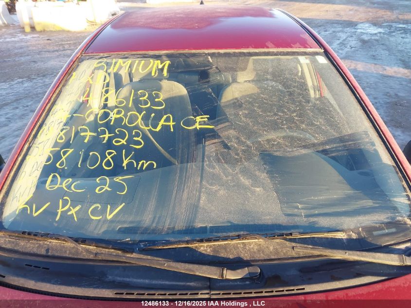 2004 Toyota Corolla Ce/Le/Sport VIN: 2T1BR32E84C817723 Lot: 12486133