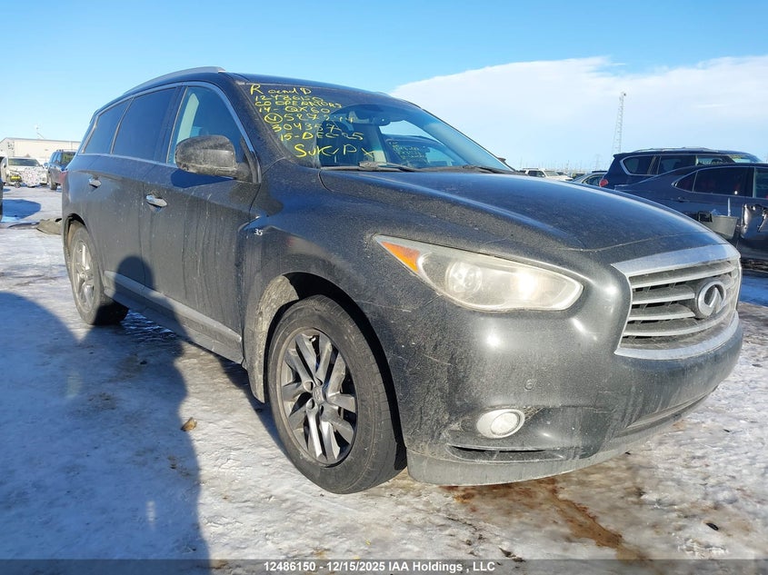 5N1AL0MM6EC527244 2014 Infiniti Qx60 auction photo 1