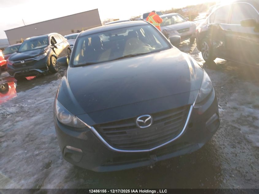 2016 Mazda Mazda3 Gs VIN: 3MZBM1V75GM304907 Lot: 12486155