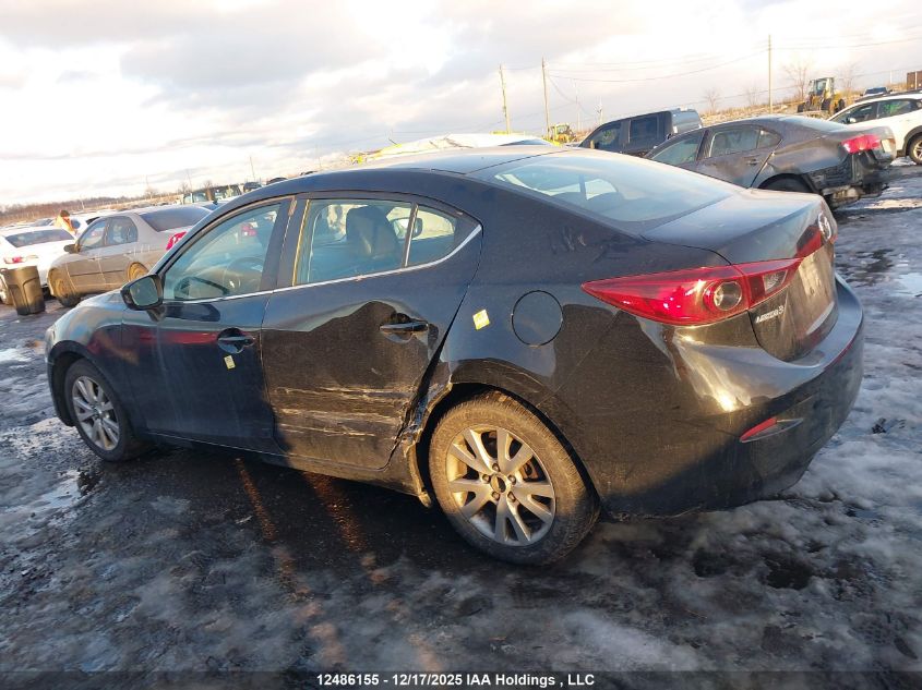 2016 Mazda Mazda3 Gs VIN: 3MZBM1V75GM304907 Lot: 12486155