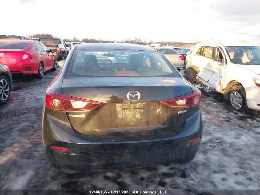 2016 Mazda Mazda3 Gs VIN: 3MZBM1V75GM304907 Lot: 12486155