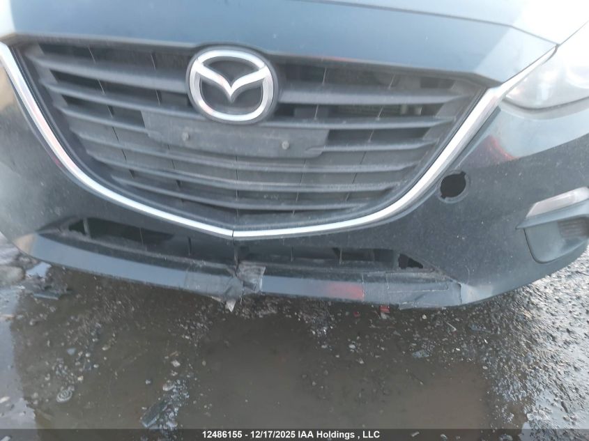 2016 Mazda Mazda3 Gs VIN: 3MZBM1V75GM304907 Lot: 12486155