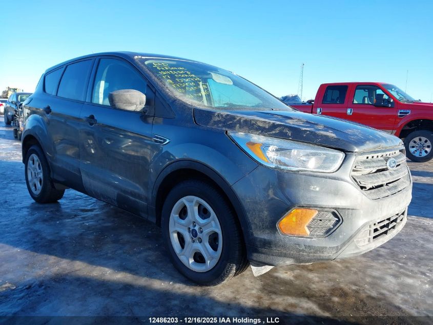 2017 Ford Escape S VIN: 1FMCU9FDXHUD30728 Lot: 12486203