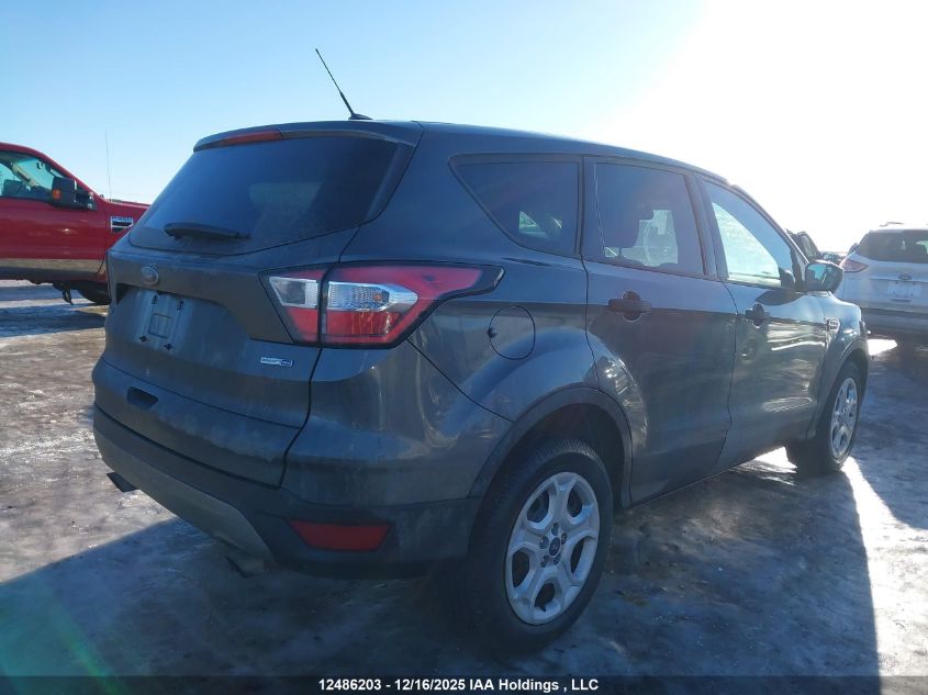2017 Ford Escape S VIN: 1FMCU9FDXHUD30728 Lot: 12486203