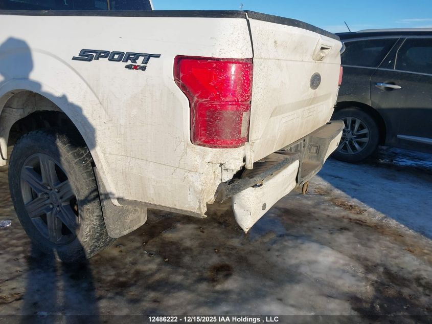 2020 Ford F-150 Lariat VIN: 1FTEW1E56LKD69968 Lot: 12486222