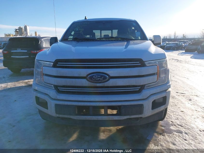 2020 Ford F-150 Lariat VIN: 1FTEW1E56LKD69968 Lot: 12486222