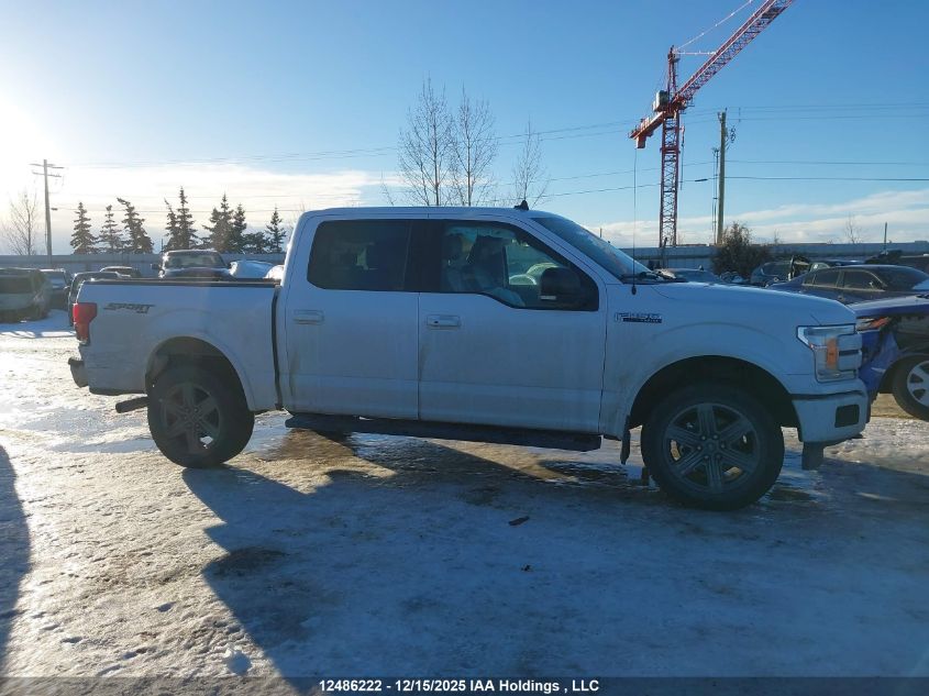 2020 Ford F-150 Lariat VIN: 1FTEW1E56LKD69968 Lot: 12486222
