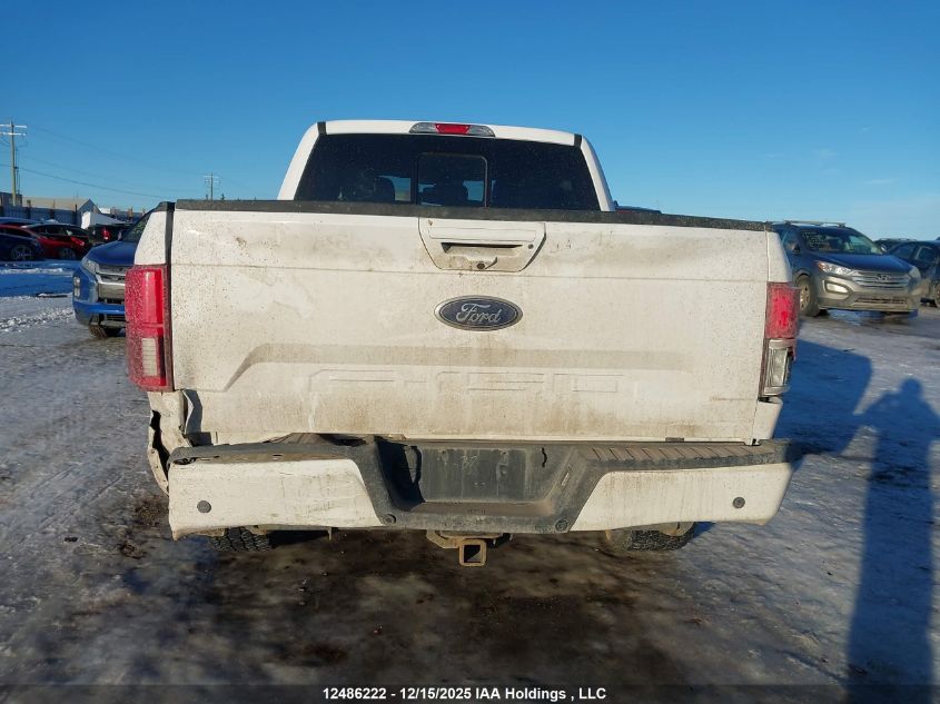 2020 Ford F-150 Lariat VIN: 1FTEW1E56LKD69968 Lot: 12486222