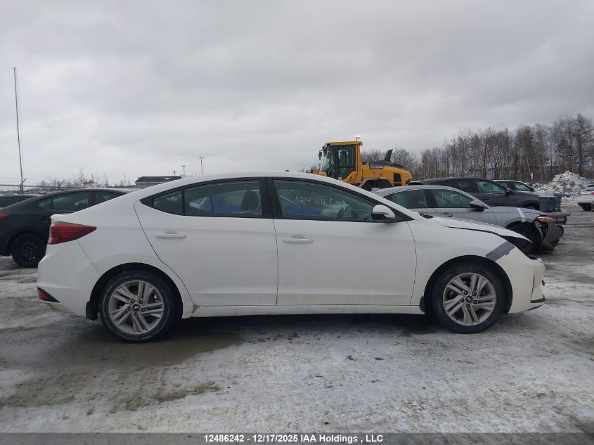 2020 Hyundai Elantra Preferred Auto Ivt VIN: KMHD84LFXLU946360 Lot: 12486242