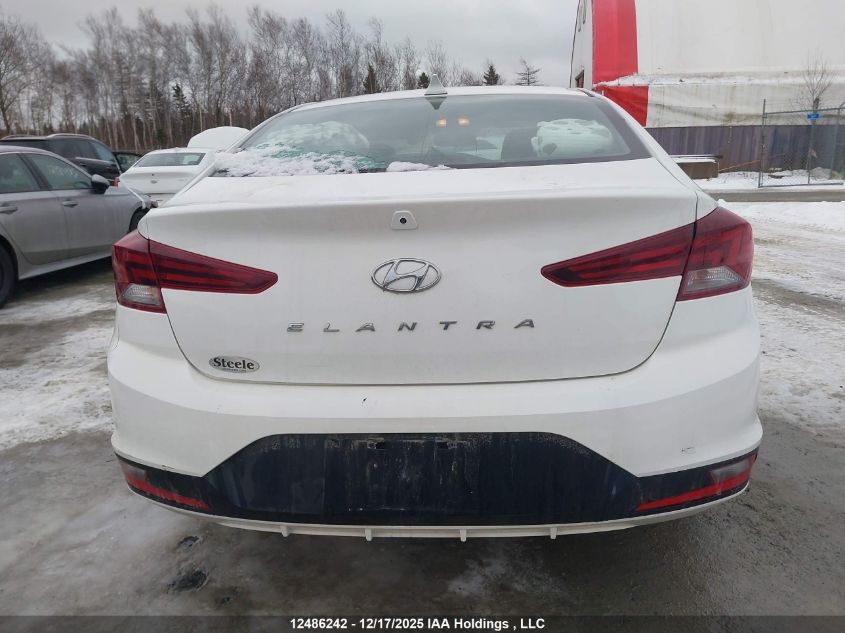 2020 Hyundai Elantra Preferred Auto Ivt VIN: KMHD84LFXLU946360 Lot: 12486242